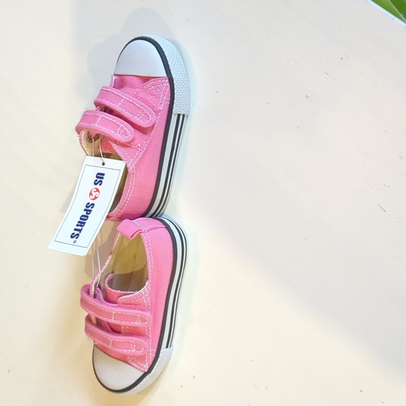 New US Sport Pink Toddler Shoes 5 - Picture 5 of 5